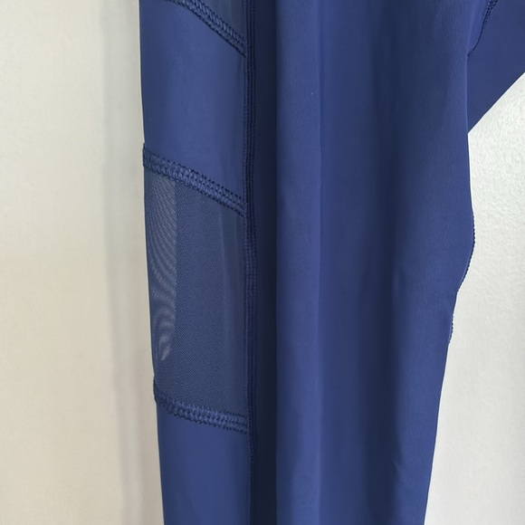 Kaira Active leggings, women’s L; gently used; bright blue/Ankle length - Picture 3 of 9